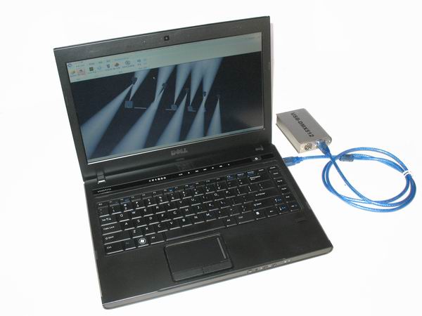 USB-DMX512舞台灯光电脑控制台支持FreeStyler